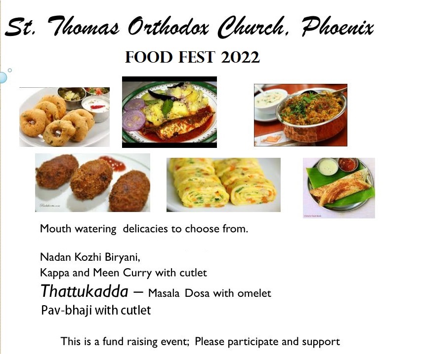 Parish Food Fest Oct 16th 2022