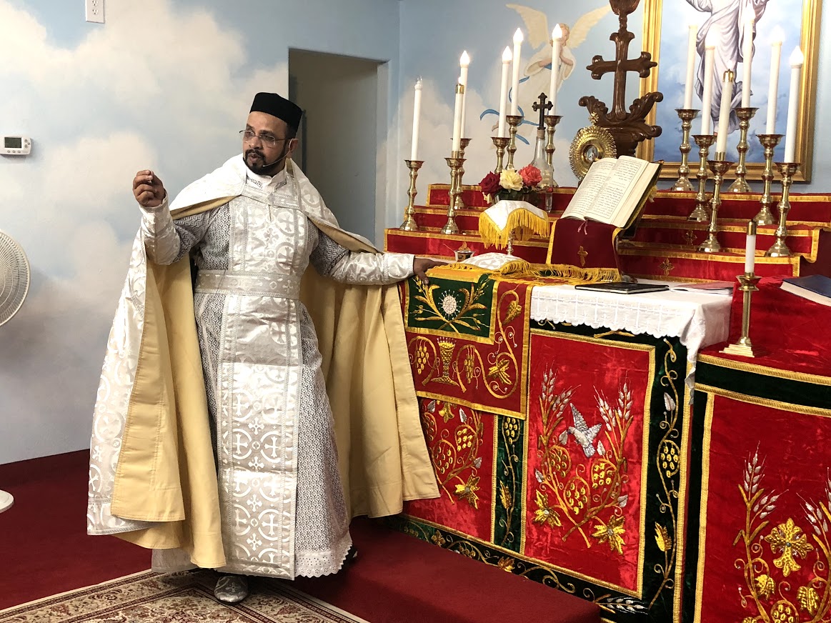 Rev. Fr. Sam Mathew’s visit